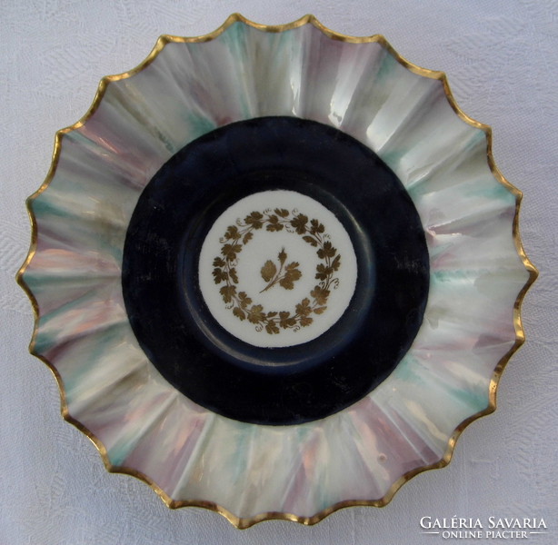 Alt wien antique Viennese porcelain saucer 1831 special shape in perfect condition