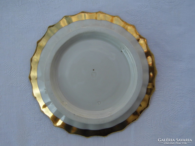 Alt wien antique Viennese porcelain saucer 1831 special shape in perfect condition