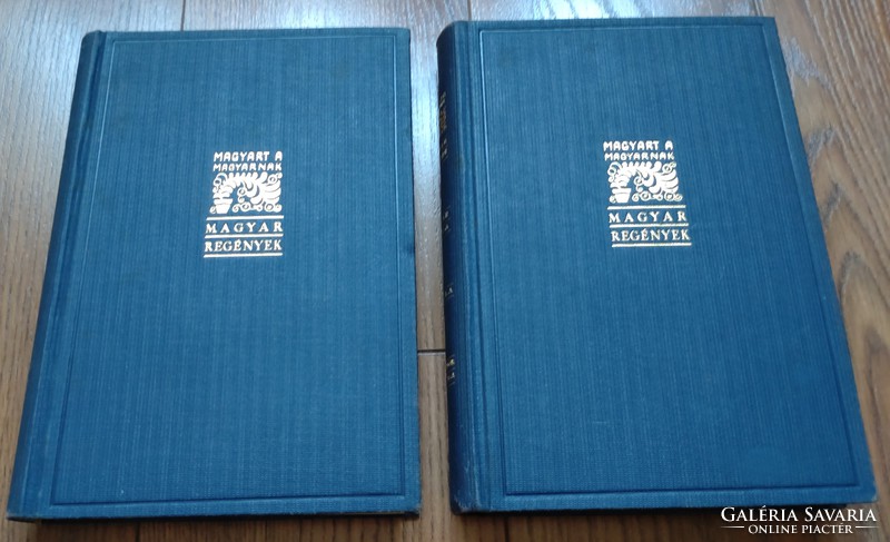 Gyula Pekár: Attila, in 2 volumes, embossed canvas binding, from the 1930s