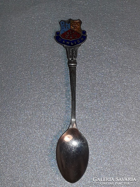 Souvenir spoon dawlish marked silver?