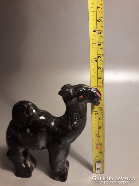 Onyx mineral stone camel dromedary, two pieces are now available for the price of one piece