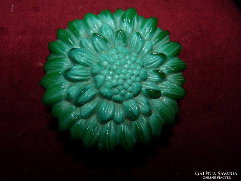 3 pcs. Malachite glass box, storage