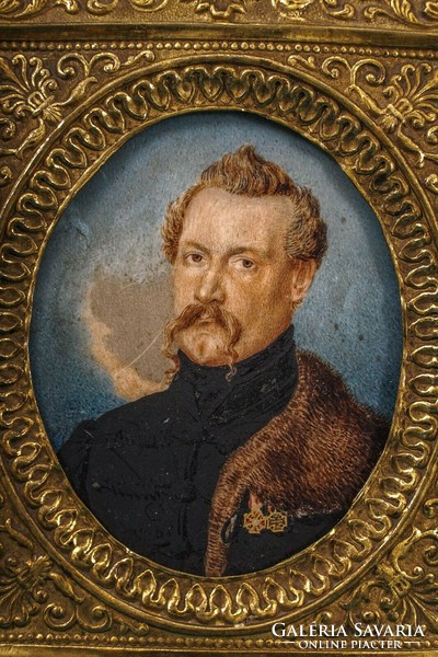 Miniatűr férfi portré