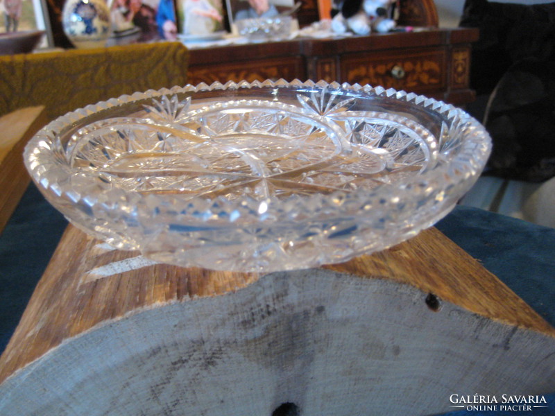 Crystal bowl 15 x 3 cm
