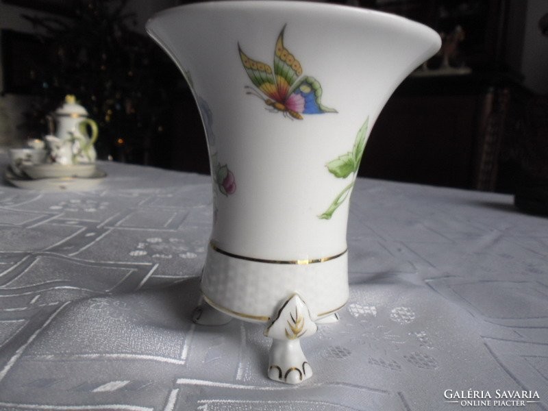 Hollóházi Hortenzia mintás körmös váza