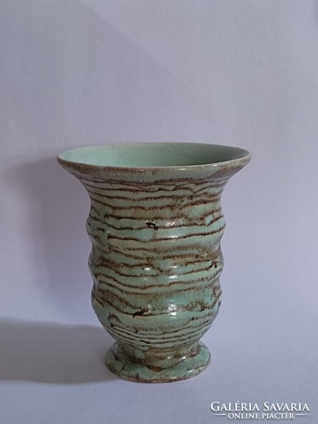 Gorka géza rare shape art deco ceramic vase