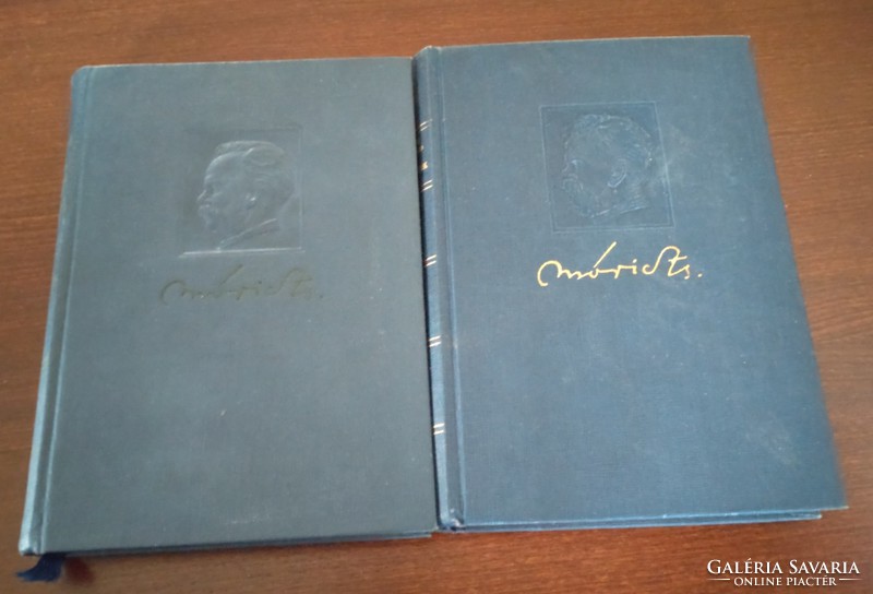 Zsigmond Móricz 2 volumes, embossed canvas binding