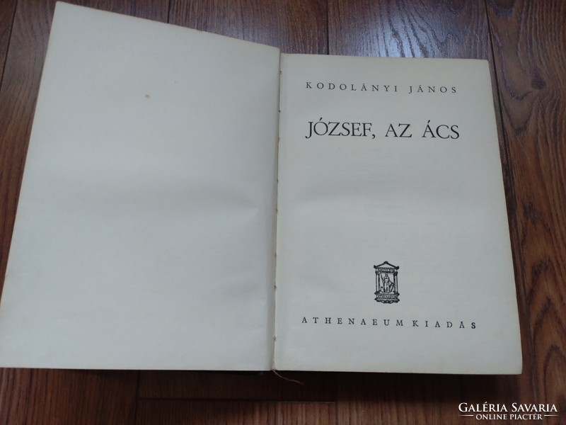 János Kodolányi: József the carpenter, embossed canvas edition