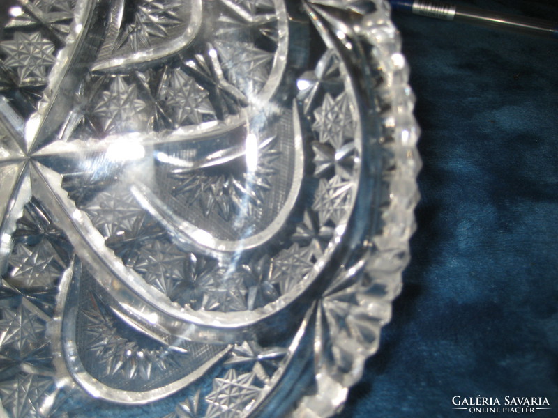 Crystal bowl 15 x 3 cm