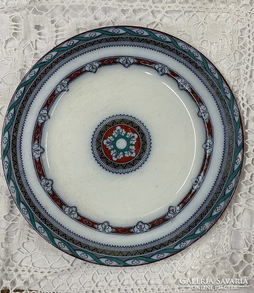 English faience plate