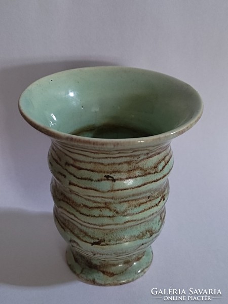 Gorka géza rare shape art deco ceramic vase