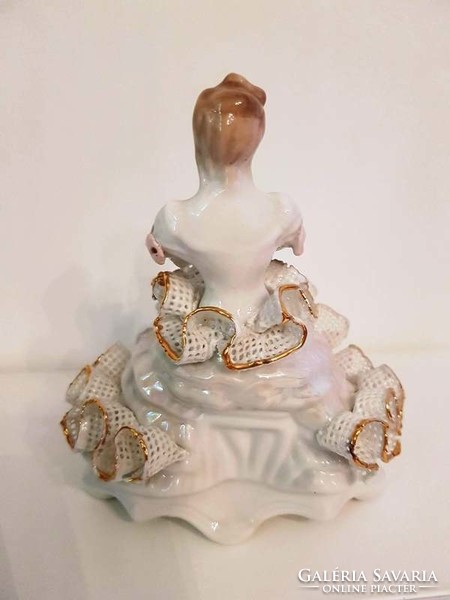 Miss Porcelain - Openwork Hairdresser Dress!