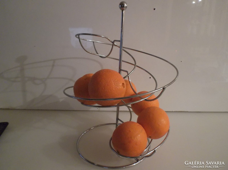 Fruit holder - 36 x 27 cm - steel - exclusive - German - flawless