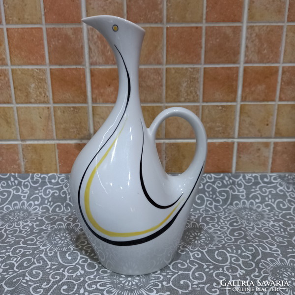 Raven house art deco bird vase