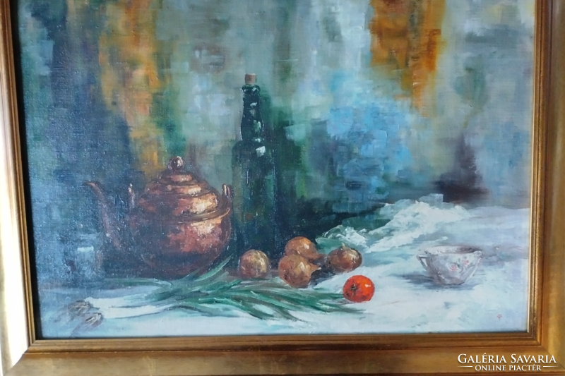 Ferenc Tiszavölgyi's oil painting for sale!