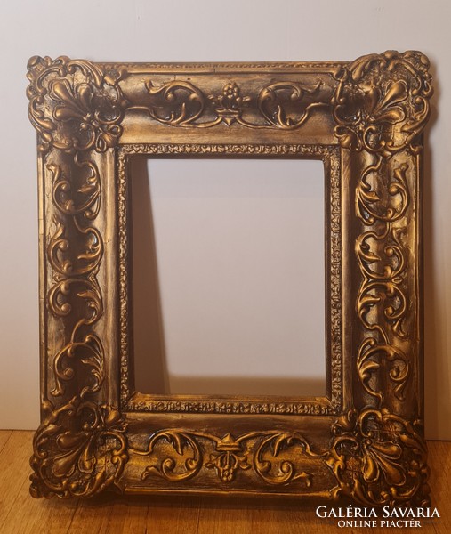 Antique Brussels picture frame