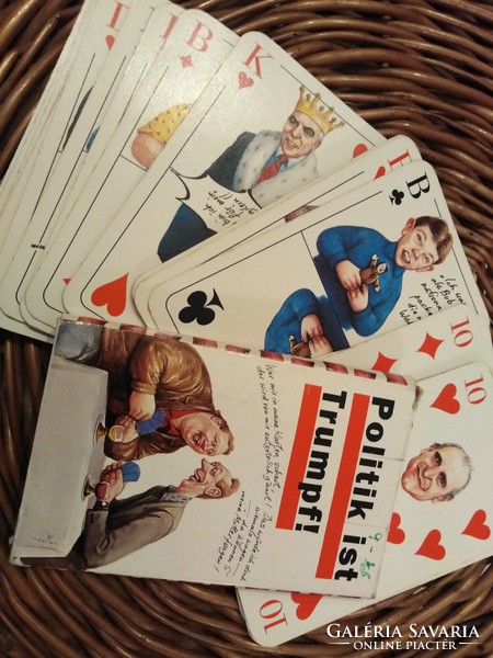 Political playing cards / kika