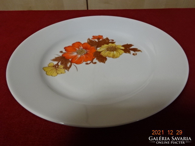 Kahla German porcelain flat plate, diameter 23.5 cm. He has! Jókai.
