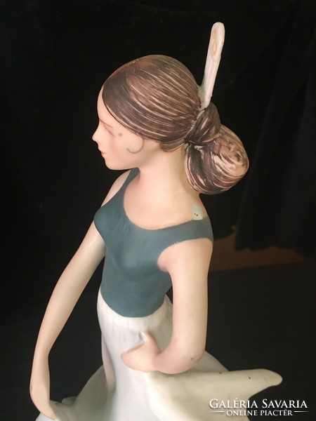 Royal doux -dancer -porcelain figurine -Czechoslovakia-26 cm tall