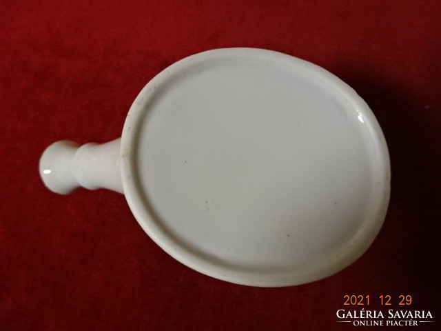 German porcelain watering can with poppy pattern, height 9.5 cm. He has! Jókai.