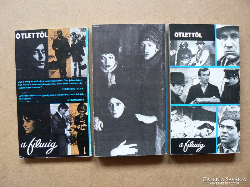 3 pcs. Film book in one (from idea to film 1968; 1978; 1980), book in good condition