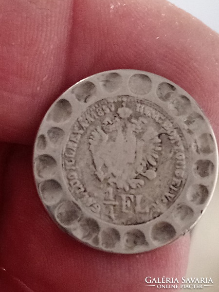 5Pcs.Silver button 1859.