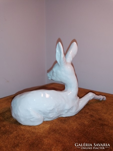 Porcelain donkey figure, Schaubach
