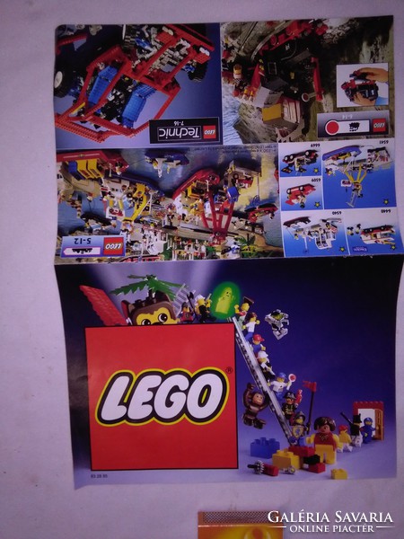 Technic lego - advertising paper