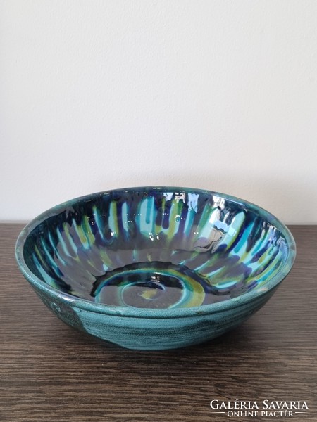 Decorative handmade ceramic wall bowl / decorative bowl