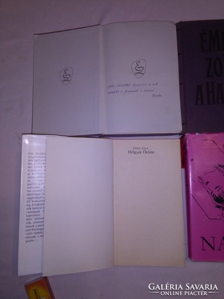 Emile zola's four books - nana, the joy of ladies, ...