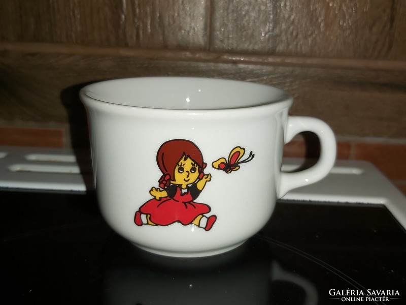 Beautiful comic mug mug figurine fairy tale pattern with a fairytale pattern