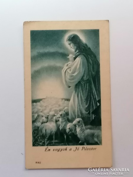 Old holy image in prayer book (44th)