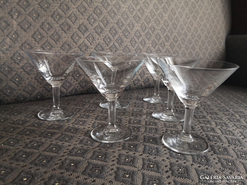 6 db Martinis / koktélos pohár
