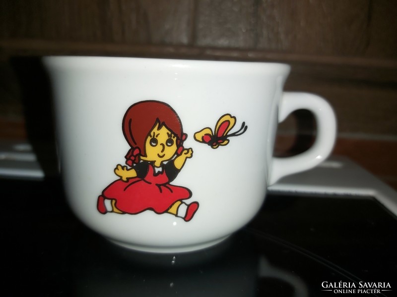 Beautiful comic mug mug figurine fairy tale pattern with a fairytale pattern