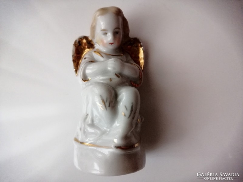 Collector of old german marked porcelain angel