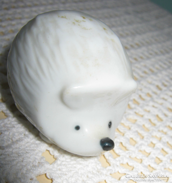 Hedgehog porcelain figurine vintage
