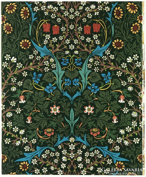 William Morris - Tulipánok - reprint