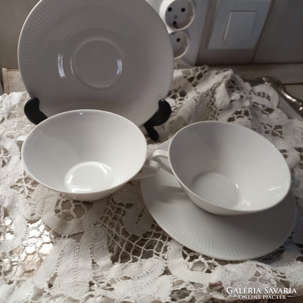 2 pcs. Soup bowl with plate