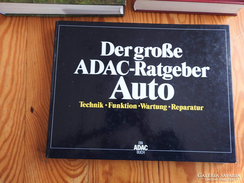 Der grosse adac - car kit - car wheel from a-z - natural and freewheeling - fleece and saw