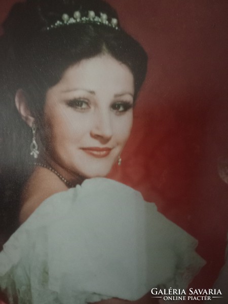Pitti Katalin dedikált fénykép 1987-ből