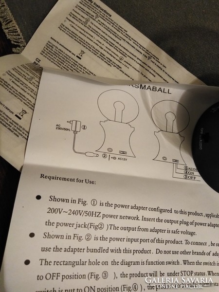 Plasma lamp - in new condition