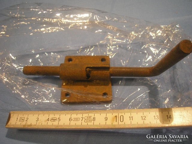 N26 antique custom-made large gate + door slide lock made of strong material, sizes in the photos are for sale together