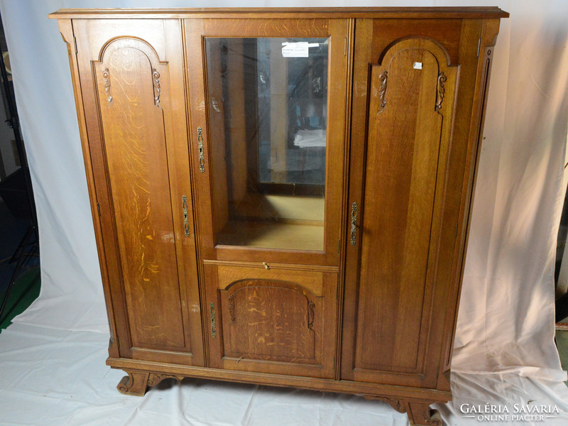 Antique rustic cabinet
