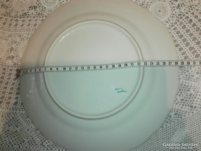Herendi  porcelán nagy lapos tányér....., őszirózsás Tertia