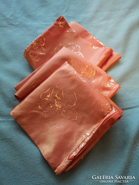 Tablecloths and pillowcases are also for sale