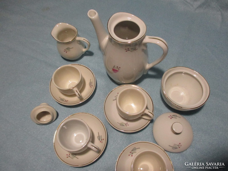 Fairy baby porcelain coffee set, old kid toy