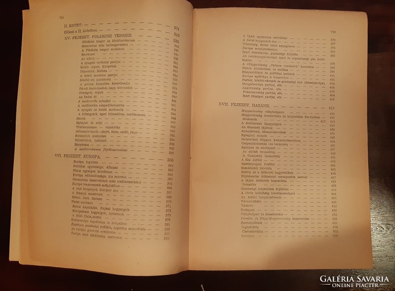 Geographical foundations of economic life ii.- Book by Count Pál Teli, Dr. Ferenc Koch, Dr. László Kádár 1936