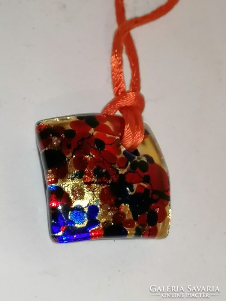 Murano glass pendant necklace 115.