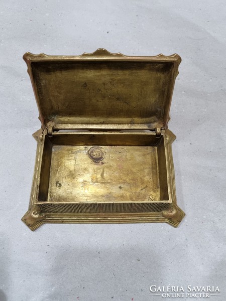 Old copper box