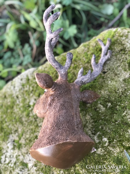 Deer, table decoration statue, synthetic resin